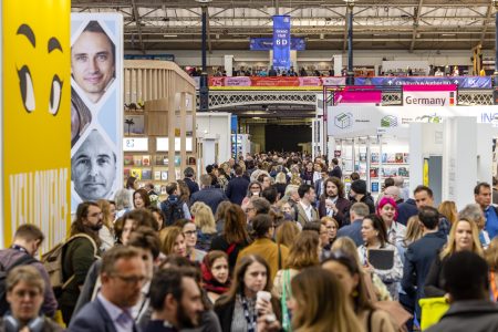 people in book fair