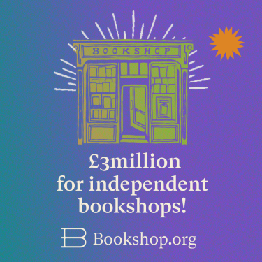 bookshop.org banner on purple and blue background